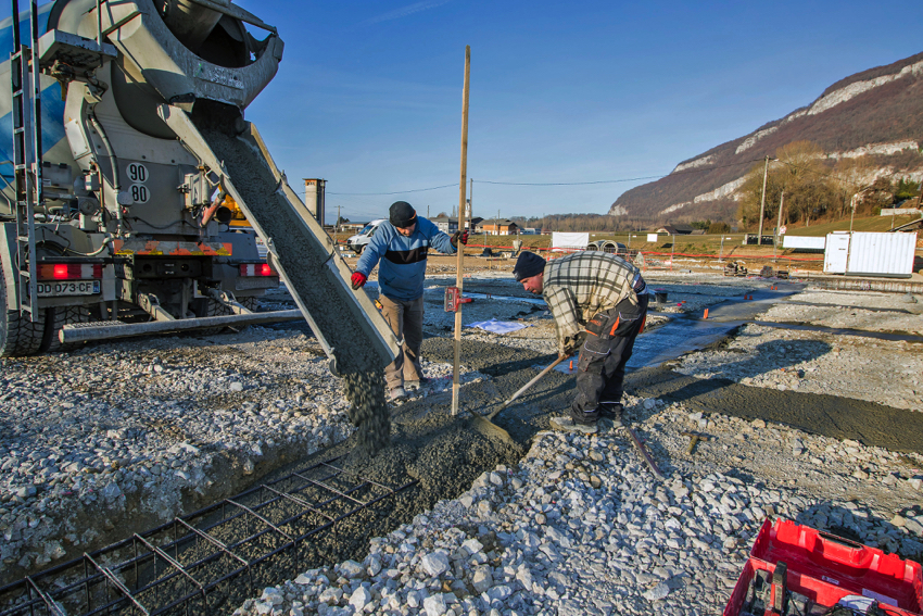 Suivi de chantier village d'entreprises Sillingy (du 5 au 18 décembre)